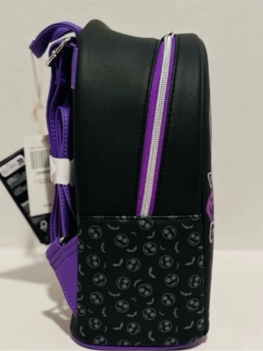 Loungefly Disney NWT NBC Jack & Sally Pumpkin Frame Mini Backpack & Wallet